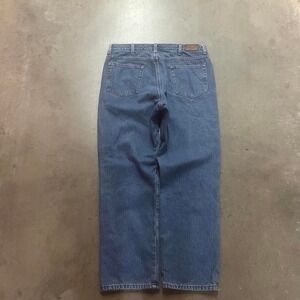 Vintage‎ L.L. Bean men's flannel lined jeans straight leg outdoors work 36